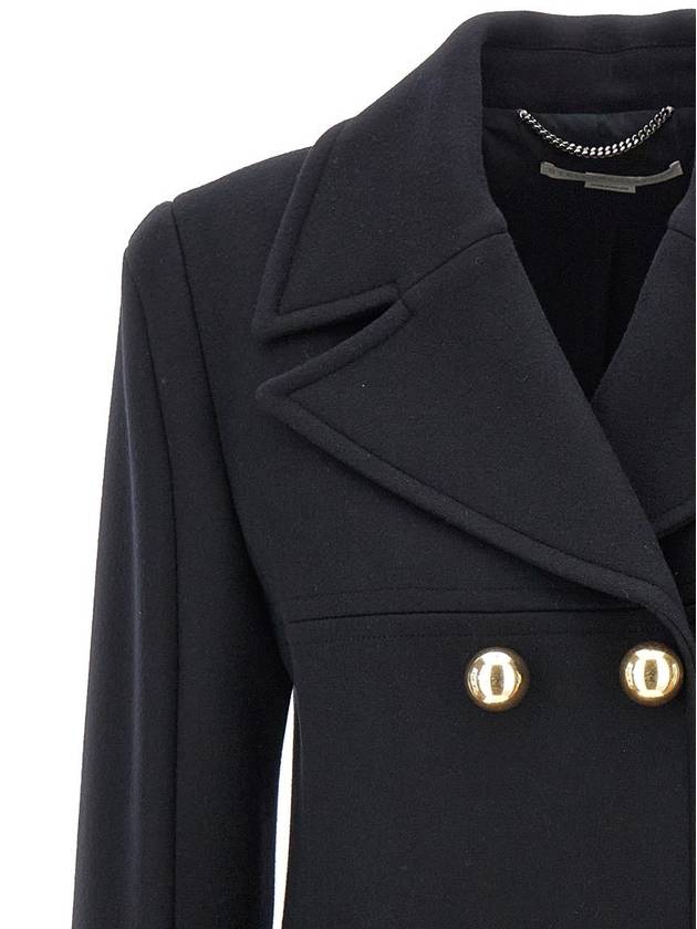 Stella McCartney Double-Breasted Coat - STELLA MCCARTNEY - BALAAN 3