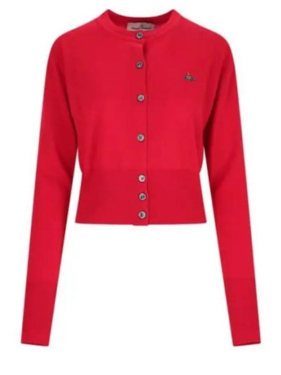 Bea Crop Cardigan Red 1803002UY0006H401 - VIVIENNE WESTWOOD - BALAAN 2