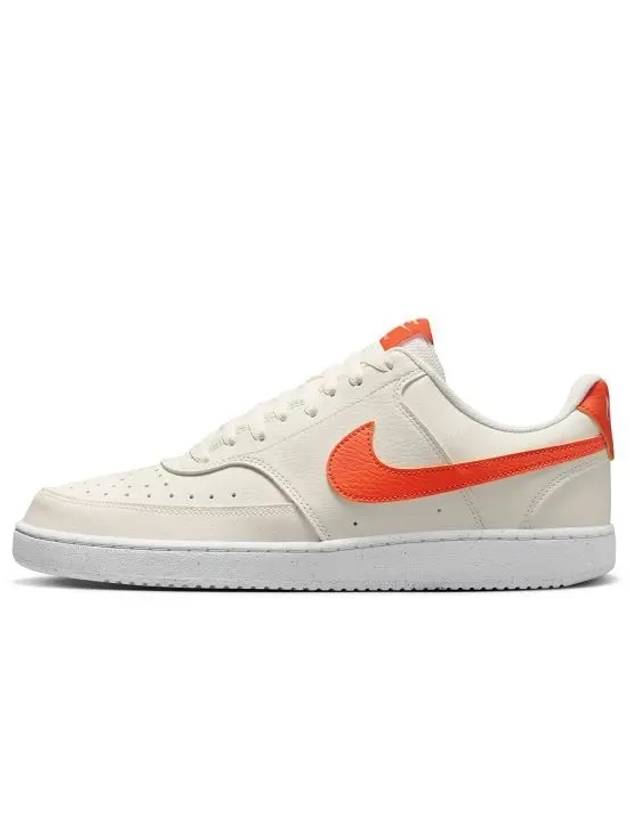 Court Vision Low Top Sneakers Orange White - NIKE - BALAAN 2