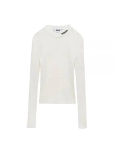 Stretch Rib Viscose Sweater 3741MDM199 247783 01 - MSGM - BALAAN 1