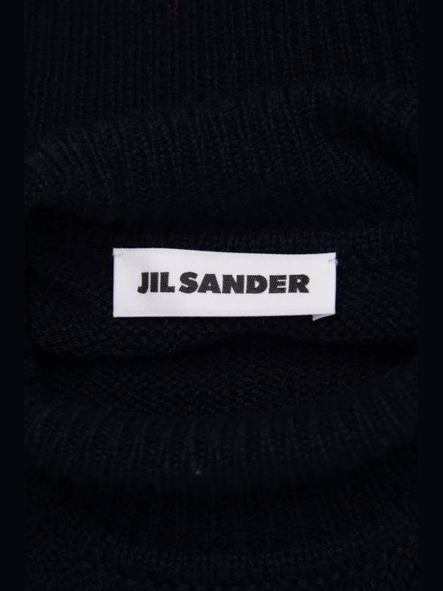 Cashmere women's size M black luxury overfit knit - JIL SANDER - BALAAN 6
