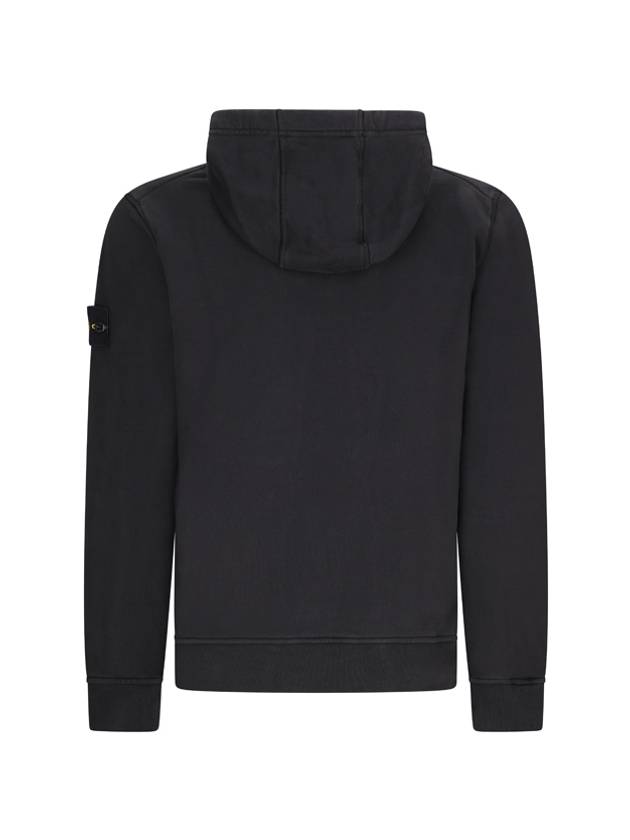 JERSEY SWEATSHIRT WITH LOGO BADGE - STONE ISLAND - BALAAN 2