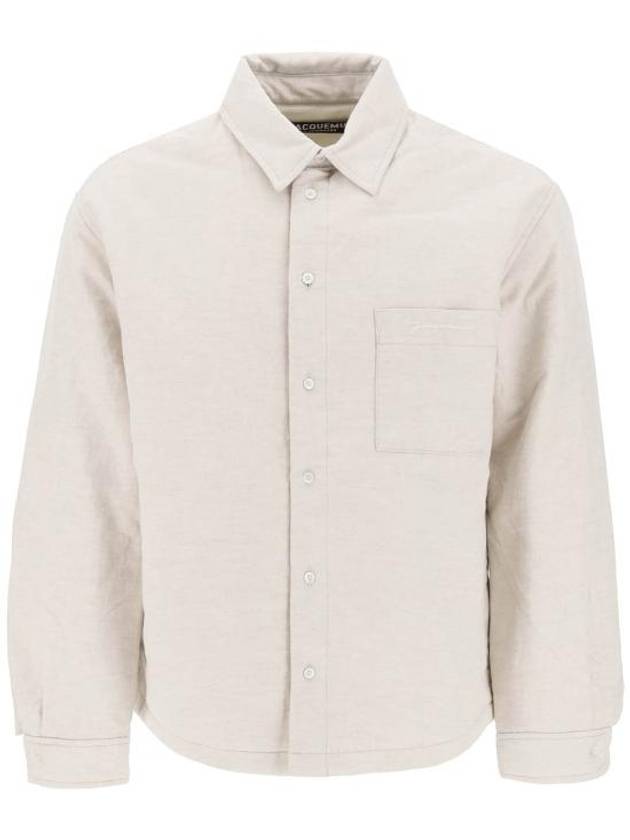 La Chemise Boulanger Overshirt Cotton Jacket Beige - JACQUEMUS - BALAAN 2