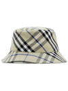 Check Bucket Hat Green - BURBERRY - BALAAN 1