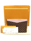 N60261 Damier Eben Canvas Rose Powder Daily Pouch Clutch - LOUIS VUITTON - BALAAN 2