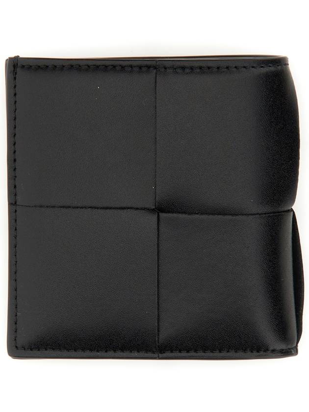 Slim Folder Half Wallet Black - BOTTEGA VENETA - BALAAN 3