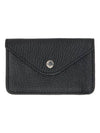 Envelope Goat Leather Coin Wallet Black - LEMAIRE - BALAAN 1