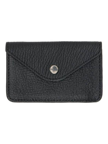 Envelope Goat Leather Coin Wallet Black - LEMAIRE - BALAAN 1