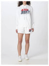 Cappuccio Iconic Logo Hooded Top White - AUTRY - BALAAN.