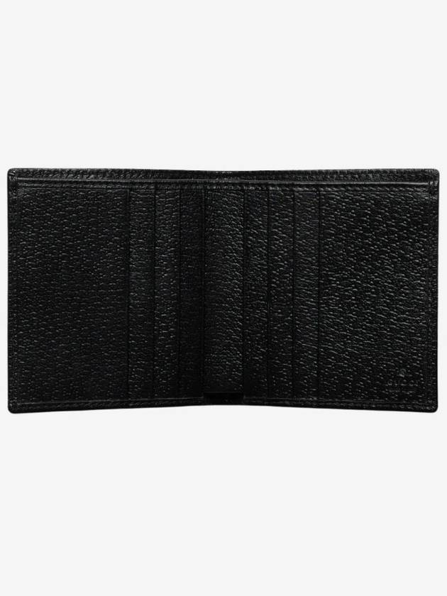 Men's GG Crystal Bi Fold Half Wallet Black - GUCCI - BALAAN 3