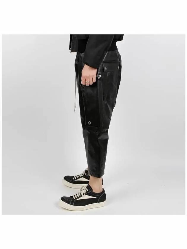 RU01D3348 SCT 09 Zipper Trim Drawstring Pants - RICK OWENS - BALAAN 3