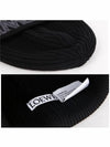 Embroidered Logo Wool Beanie Black - LOEWE - BALAAN 6