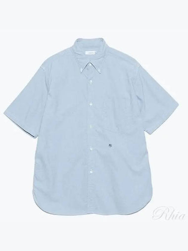 24 Button Down Wind S Shirt SUGS404 HN Short Sleeve - NANAMICA - BALAAN 1