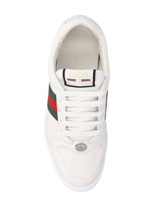 Screener Low Top Sneakers White - GUCCI - BALAAN 5