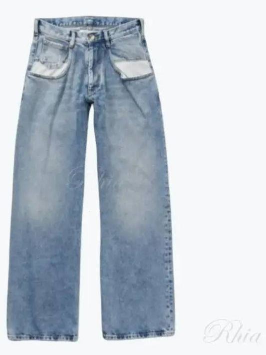 Five Pocket Straight Jeans Blue - MAISON MARGIELA - BALAAN 2