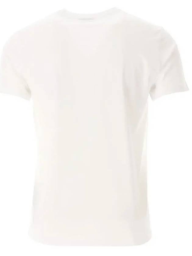 logo print t shirt white 211818 4R468 18411 - EMPORIO ARMANI - BALAAN 3