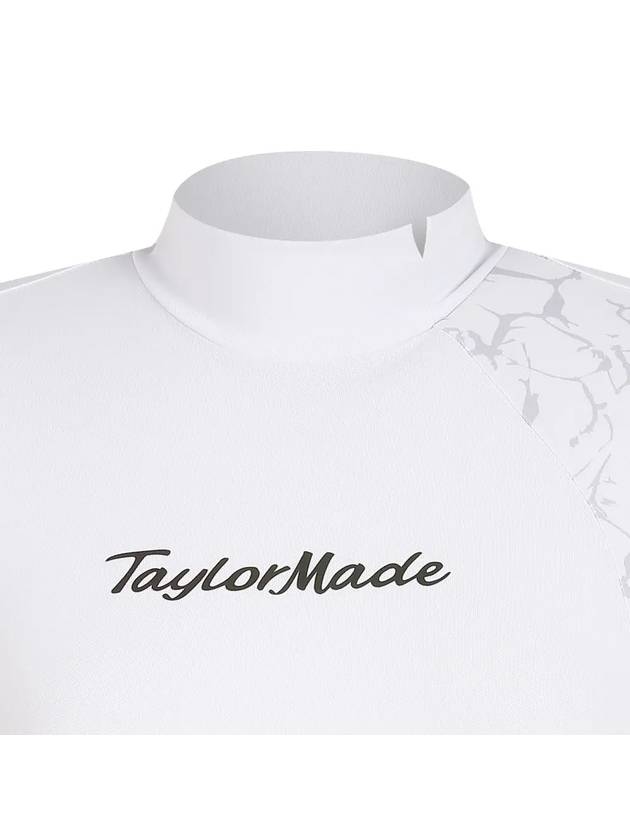 pattern color combination high neck sleeveless t-shirt TWTHL6346 100 - TAYLORMADE - BALAAN 3