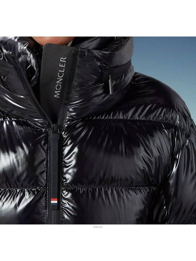 1A00031 539FT 999 Women s ROCHERS Glossy Black Down Padding - MONCLER - BALAAN 4