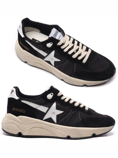 Men's Running Sole Low Top Sneakers Black - GOLDEN GOOSE - BALAAN 2