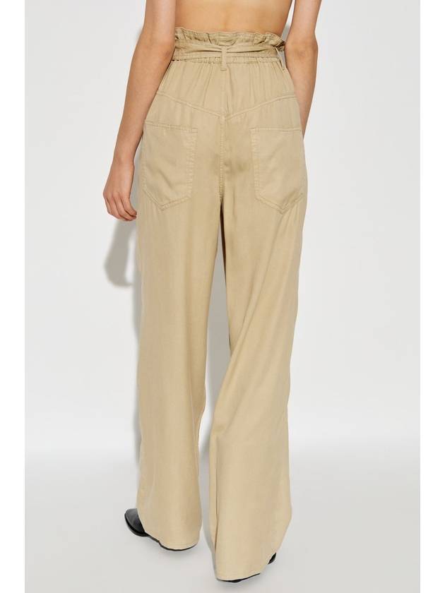 Marant Etoile Priana Pants By Marant Etoile, Women's, Beige - ISABEL MARANT - BALAAN 4