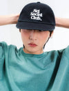 OG LOGO ROUND VISOR CAP BLACK - NET SOCIAL CLUB - BALAAN 6