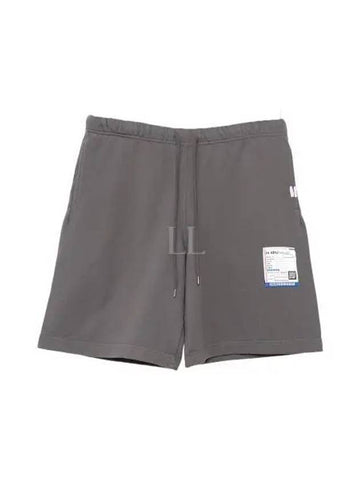 I12SP504 DK Gray French Terry Easy Shorts Pants - MIHARA YASUHIRO - BALAAN 1