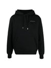 Le Brode Embroidered Logo Cotton Hoodie Black - JACQUEMUS - BALAAN 1