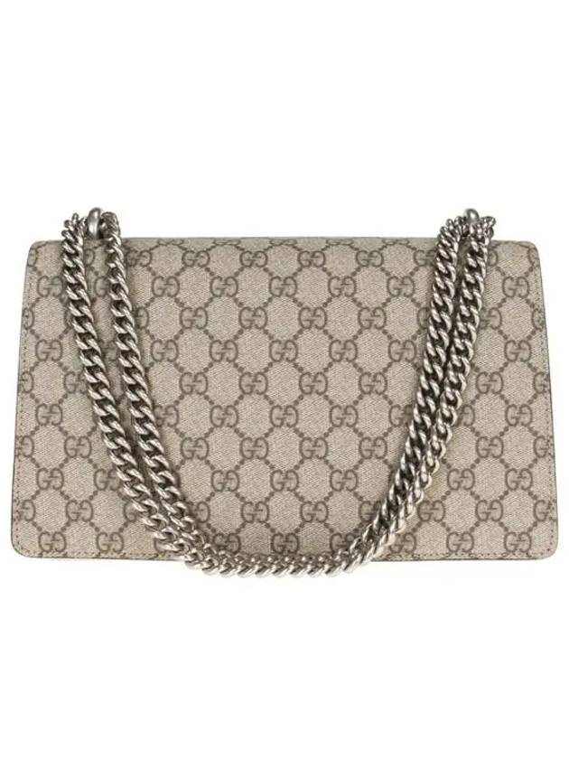 Dionysus GG Supreme Canvas Chain Small Shoulder Beige Red - GUCCI - BALAAN 5