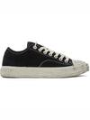 Canvas Low Top Sneakers Black - ACNE STUDIOS - BALAAN 2