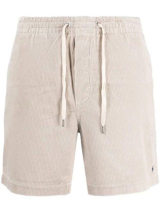 Cordyroy Prepster Shorts Beige - POLO RALPH LAUREN - BALAAN 1