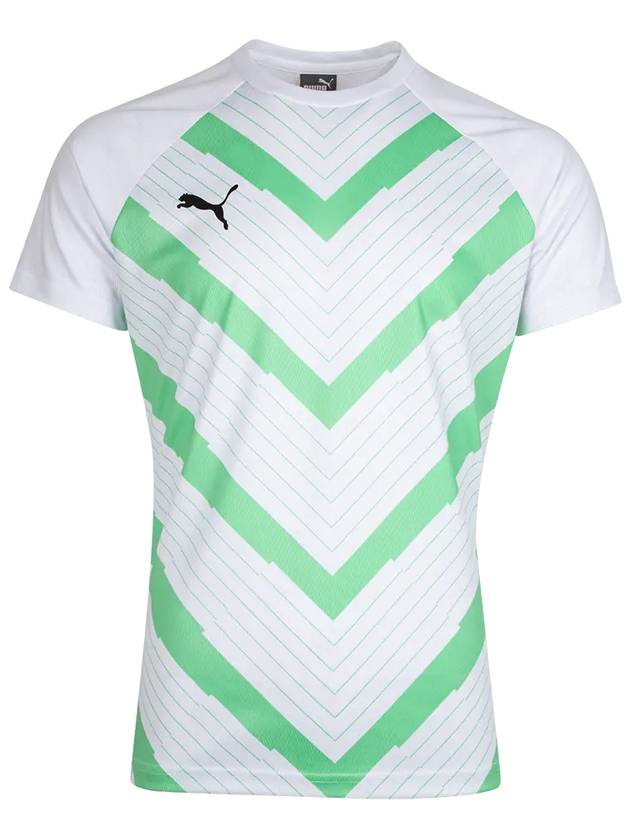 KK Team Liga Jersey Short Sleeve 93309002 White Green R - PUMA - BALAAN 4