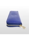 Mulberry Blossom Nappa Blue Long Wallet RL3983 - MULBERRY - BALAAN 4