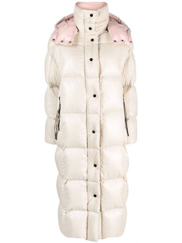 Women's Parnaiba Long Down Padding Beige - MONCLER - BALAAN 2