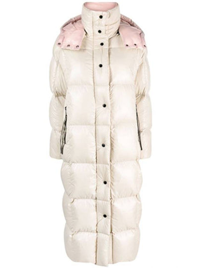 Women's Parnaiba Long Down Padding Beige - MONCLER - BALAAN 2