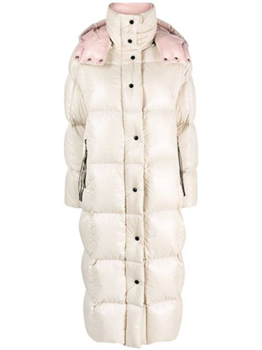 Women's Parnaiba Long Down Padding Beige - MONCLER - BALAAN 2