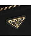 Re-Edition 2002 Re-Nylon Brushed Leather Shoulder Bag Black - PRADA - BALAAN 6