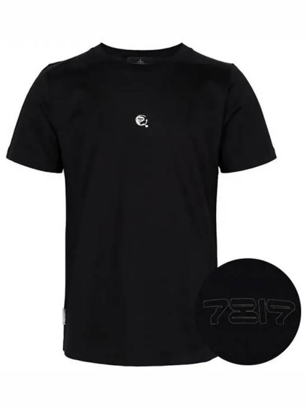 Shadow Project Logo Short Sleeve T-Shirt Black - STONE ISLAND - BALAAN 2