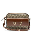 1955 HORSEBIT Horsebit Supreme Canvas Cross Bag - GUCCI - BALAAN 1