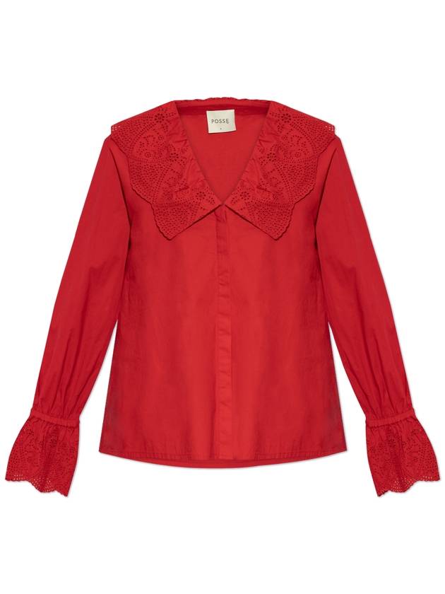 Posse Shirt Beryl, Women's, Red - POSSE - BALAAN 1