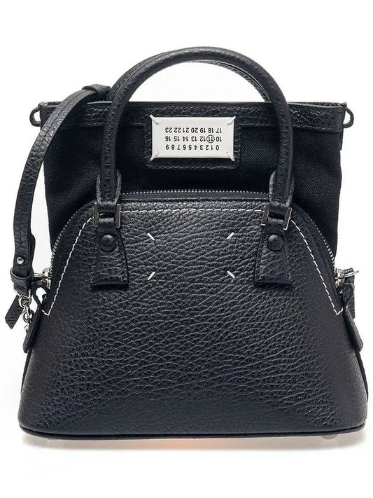 5AC Classique Micro Tote Bag Black - MAISON MARGIELA - BALAAN 2