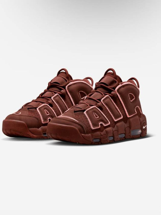 Air More Uptempo 96 High Top Sneakers Brown Pink - NIKE - BALAAN 2