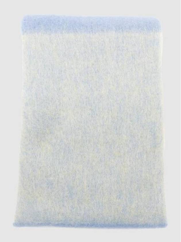 Striped Alpaca Mohair Muffler Blue - MARNI - BALAAN 3