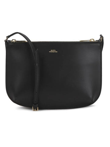 Sarah Cross Bag Black - A.P.C. - BALAAN 1