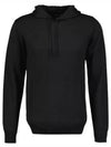 Laurie Merino Wool Hooded Knit Top Black - J.LINDEBERG - BALAAN 2