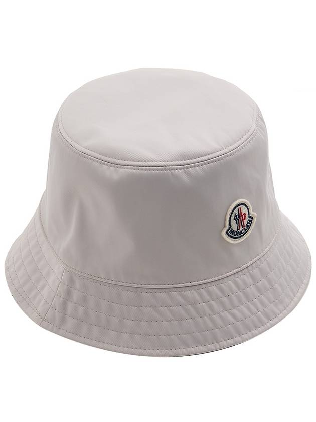 Logo Patch Reversible Bucket Hat 3B00033 54A1K 20N - MONCLER - BALAAN 5