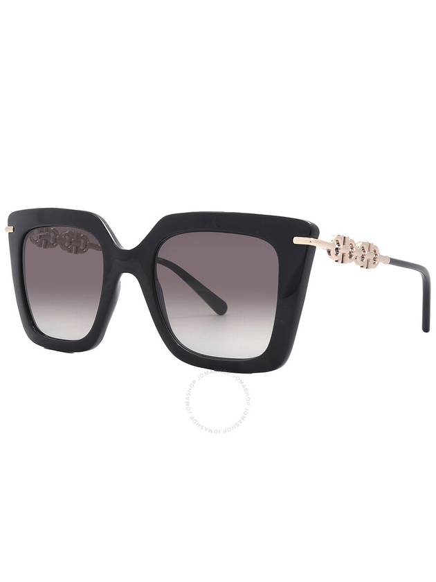 Eyewear Gradient Butterfly Sunglasses Black - SALVATORE FERRAGAMO - BALAAN 4