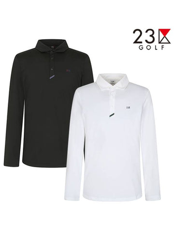 Golf Spread Collar Mesh Hole Polo T-shirt EL1MTS001 - 23KU - BALAAN 1