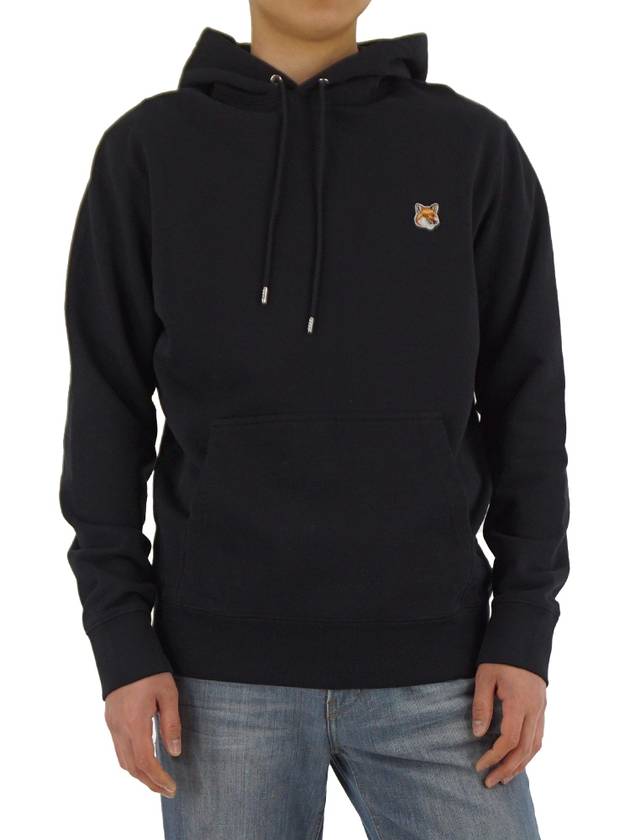 Fox Head Patch Regular Hoodie Black - MAISON KITSUNE - BALAAN 2