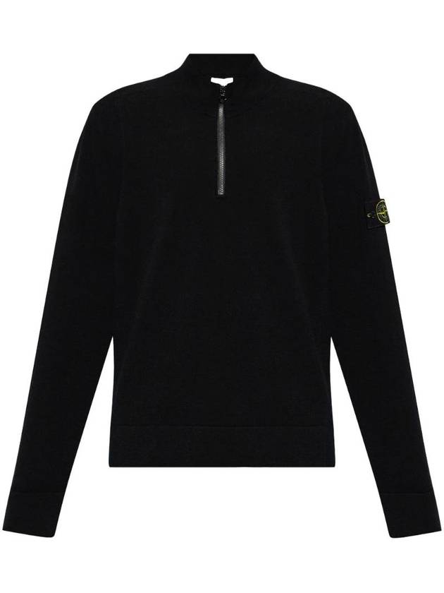 Compass motif wool sweatshirt 8115521A1 - STONE ISLAND - BALAAN 1