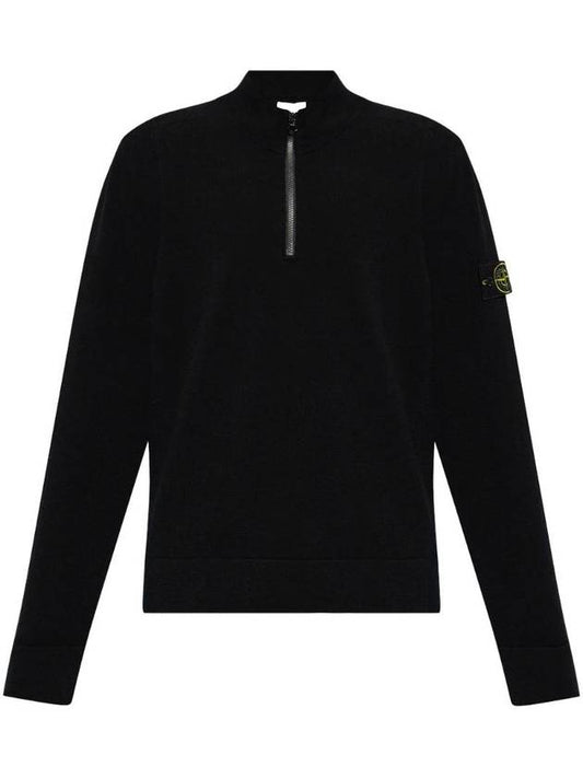 Compass motif wool sweatshirt 8115521A1 - STONE ISLAND - BALAAN 1